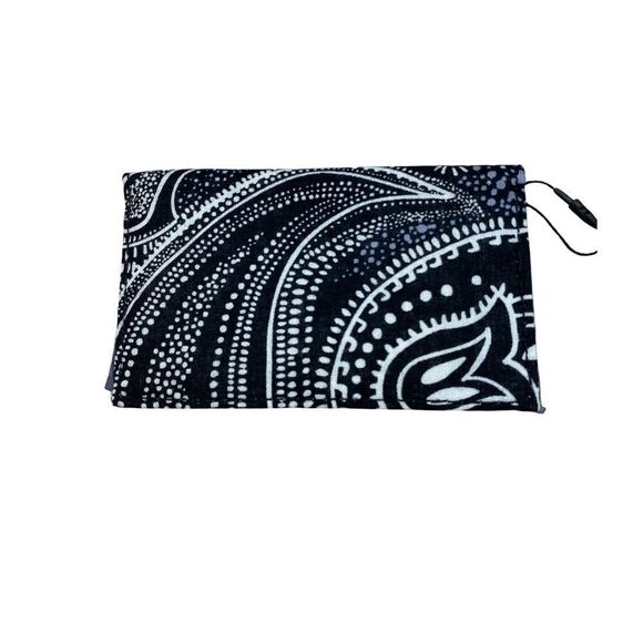 New Without Tags Vera Bradley Black and White Print RFID Card Holder - Picture 4 of 7